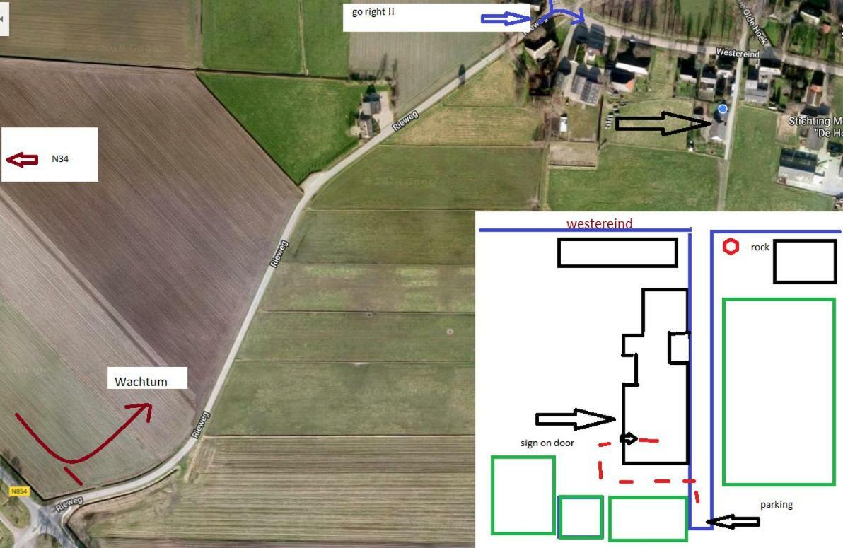 Appartamento Logeerruimte In Gerenoveerde Boerderij In Wachtum Esterno foto
